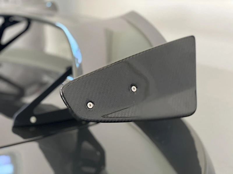 JUBU Carbon Endplatte für Exige Sport (410 Style) Carbon Heckflügel alle Modelle Exige 380/410/420 Carbon Heckflügel