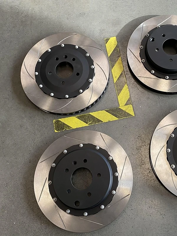 JUBU AP Racing sport brake discs rear (two-piece, floating) for Exige S3 | 3-Eleven