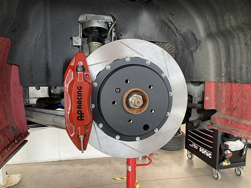 JUBU AP Racing sport brake discs rear (two-piece, floating) for Exige S3 | 3-Eleven