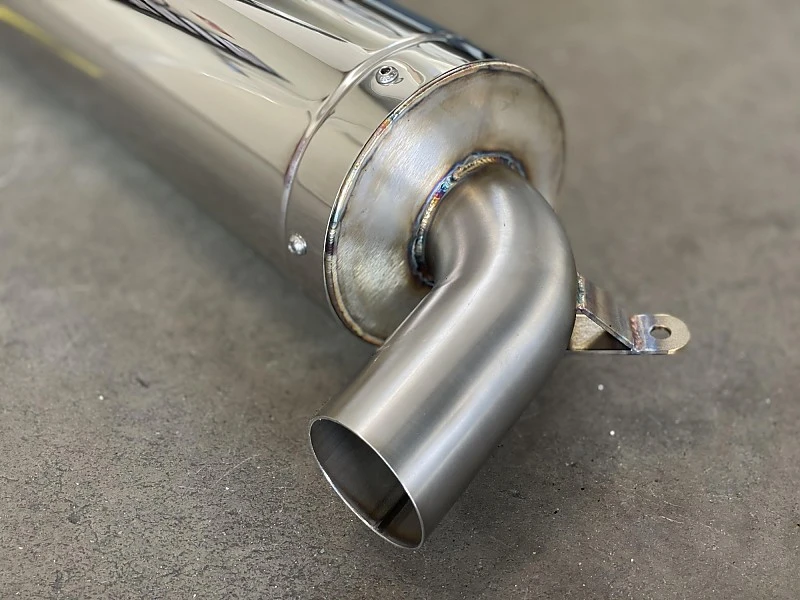 JUBU stainless steel silencer (repackable) Rover/Duratec/Sigma/Opel S3 and S5