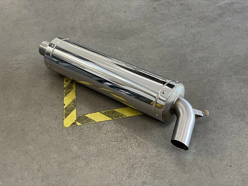 JUBU stainless steel silencer (repackable) Rover/Duratec/Sigma/Opel S3 and S5