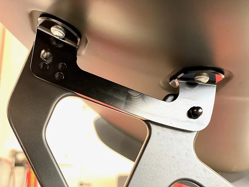 JUBU Rear-wing bracket CUP (4-step adjustable) for all Elise S3 Cup