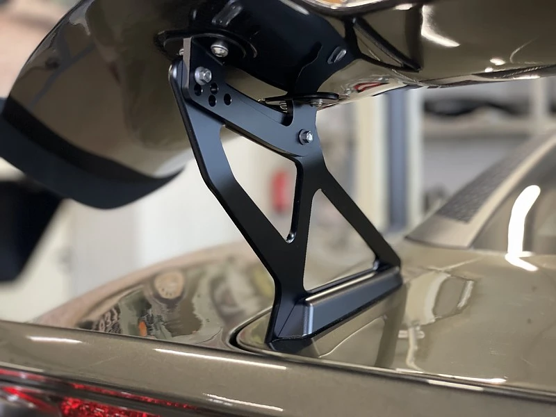 JUBU Wing stays + brackets (5-way adjustable) Exige Sport 380, Exige Sport 410