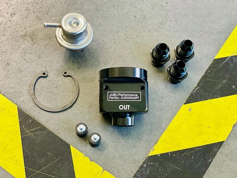 JUBU Fuel pressure regulator for all Brands & Models (universal part)