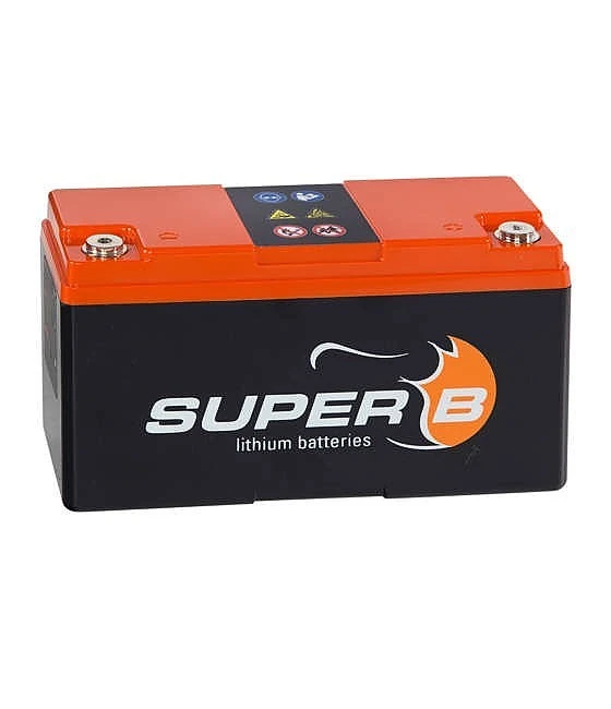 Super B lightweight lithium battery R4 incl. mounting bracket for Elise S1/S2/S3 | Exige S1/S2 | 2-Eleven