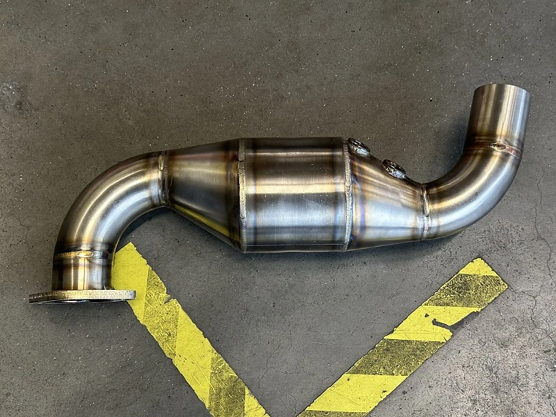 JUBU HJS HD sports catalytic converter for Exige S3 | Evora | 3-Eleven | Emira V6