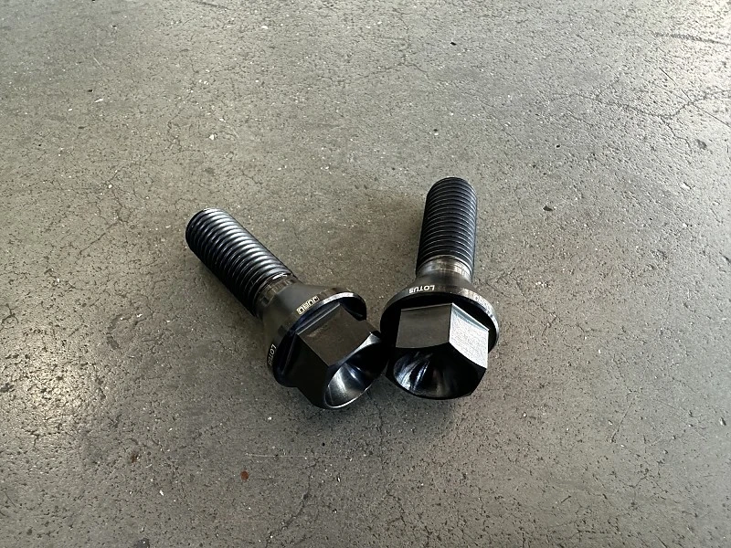 JUBU titanium wheelbolts ultralight  for Exige S3 | 3-Eleven | Evora | Emira