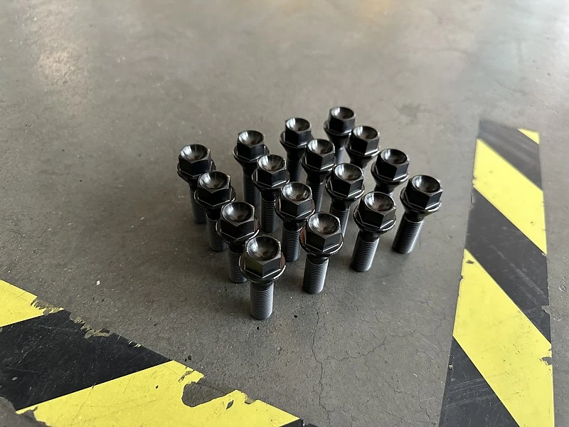 JUBU titanium wheelbolts ultralight  Elise S2/S3, Exige S2 und 211