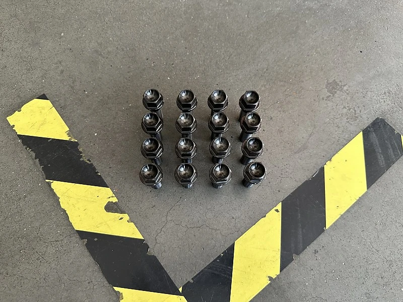 JUBU titanium wheelbolts ultralight  Elise S2/S3, Exige S2 und 211