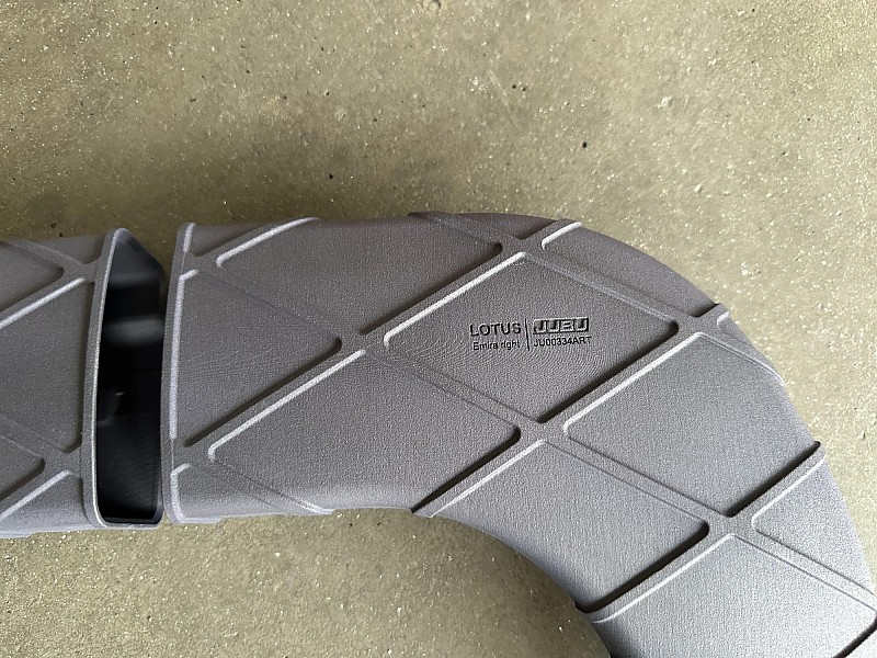 Emira brake cooling rear track and race JUBU 