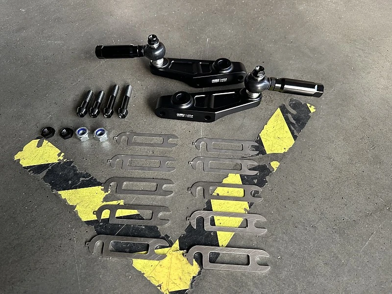 Lotus Exige 430 cup reduced bump steering kit JUBU