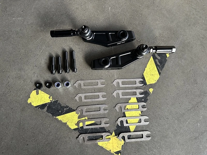 Lotus Exige 430 cup reduced bump steering kit JUBU