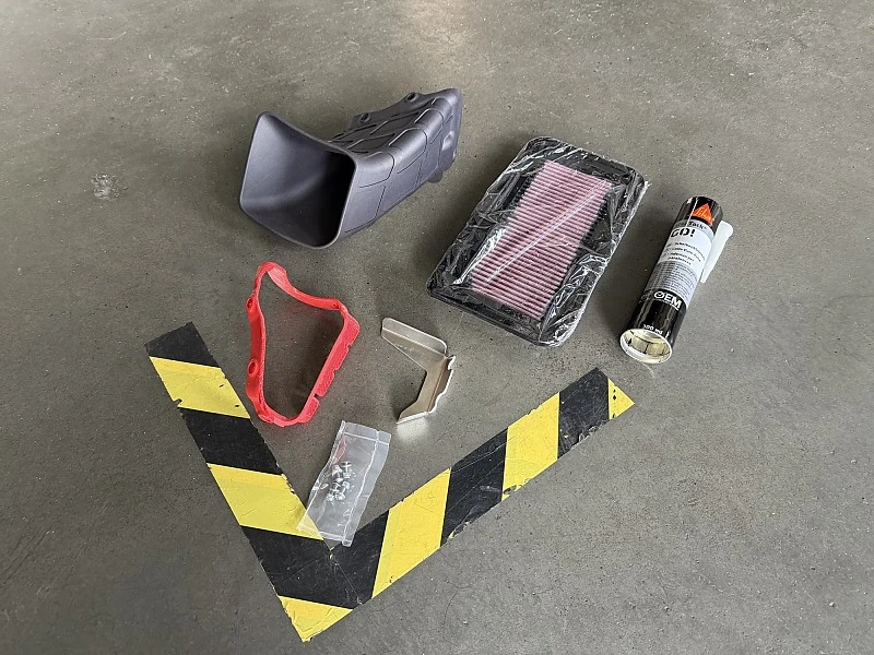 Cold air intake upgrade OEM Luftfilter Gehäuse  alle Elise/Exige mit Toyota 4 Zylinder Motor 
