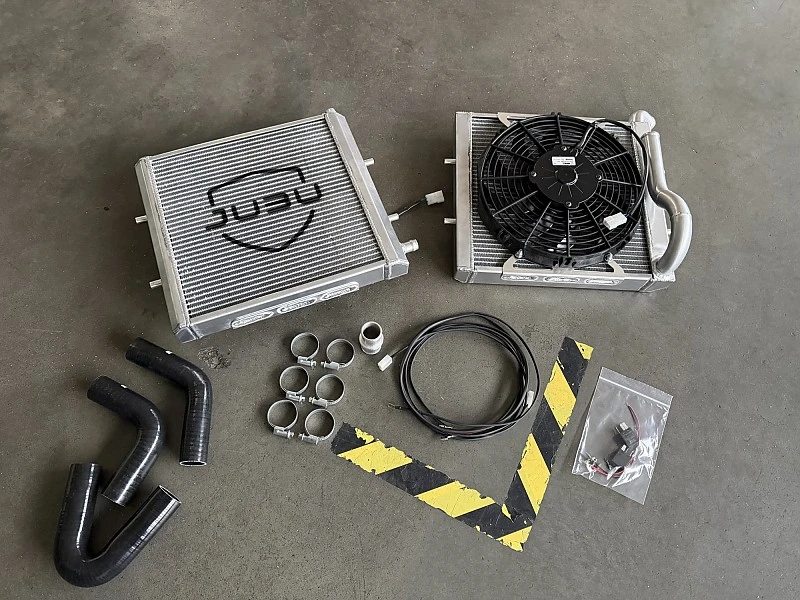Kühler upgrade Lotus Emira JUBU Performance